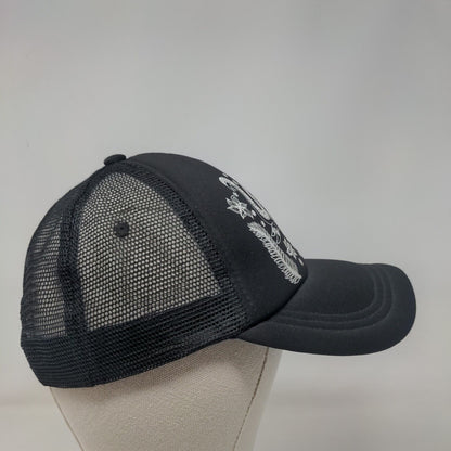 Elephant Snapback Mesh Back Trucker Hat Black OSFA Breathable O'Neill