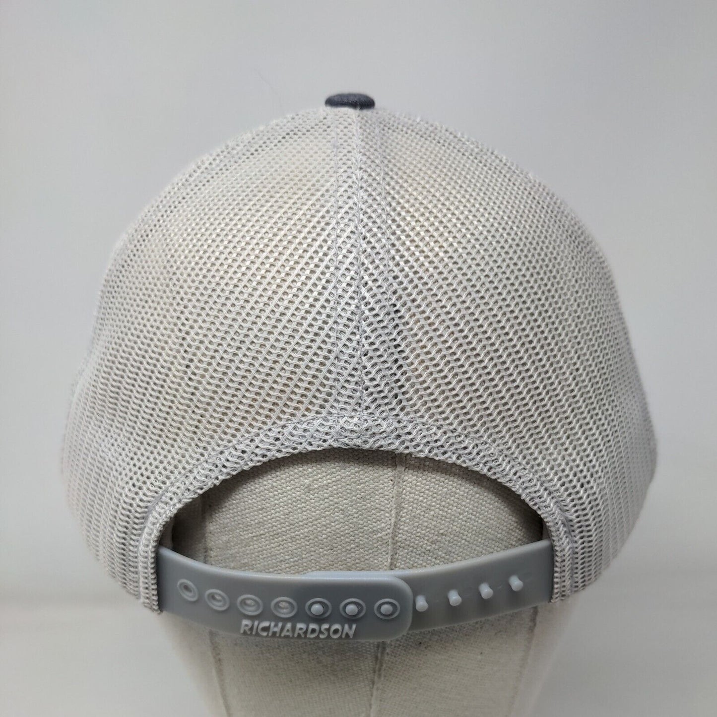 Live Oak Homes Est 1972 Snapback Trucker Hat Blue M/L Mesh Back Richardson