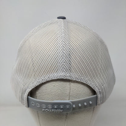 Live Oak Homes Est 1972 Snapback Trucker Hat Blue M/L Mesh Back Richardson