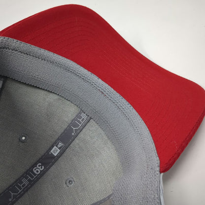 San Francisco 49ers NFL New Era Gray Red XL Hat 39THIRTY Stretch Fit Curved Brim
