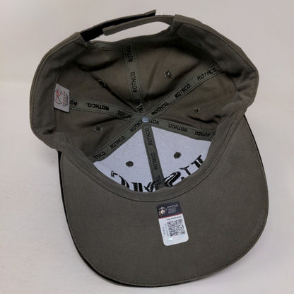 USMC Strapback Hat Grayish-Green OSFA Adjustable Embroidered W/Tags Rothco
