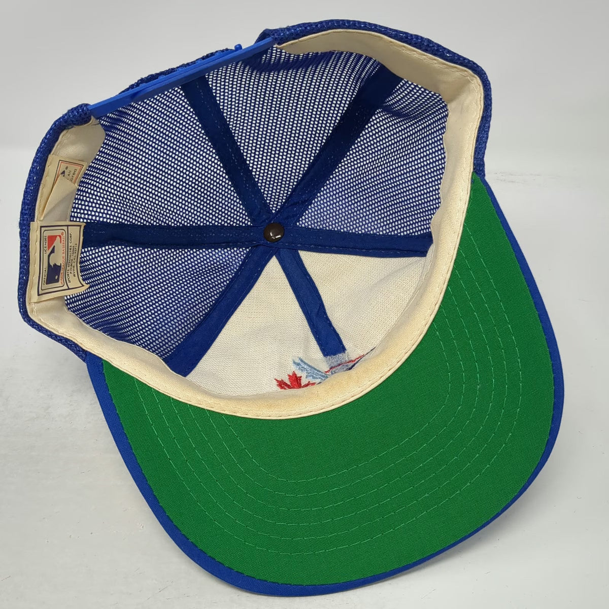 Sports Specialties Toronto Blue Jays MLB White Trucker Hat Mesh Snapback Vintage