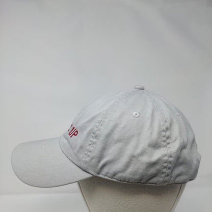 Wheels Up 8760 Slideback Hat Gray OSFA Adjustable Patriotic 6 Panel Cotton