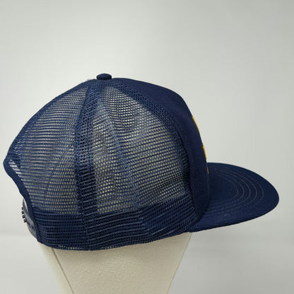Headwear Network 1 Trucker Hat Blue One Size Ideal Georgia Mesh Snapback USA Hat