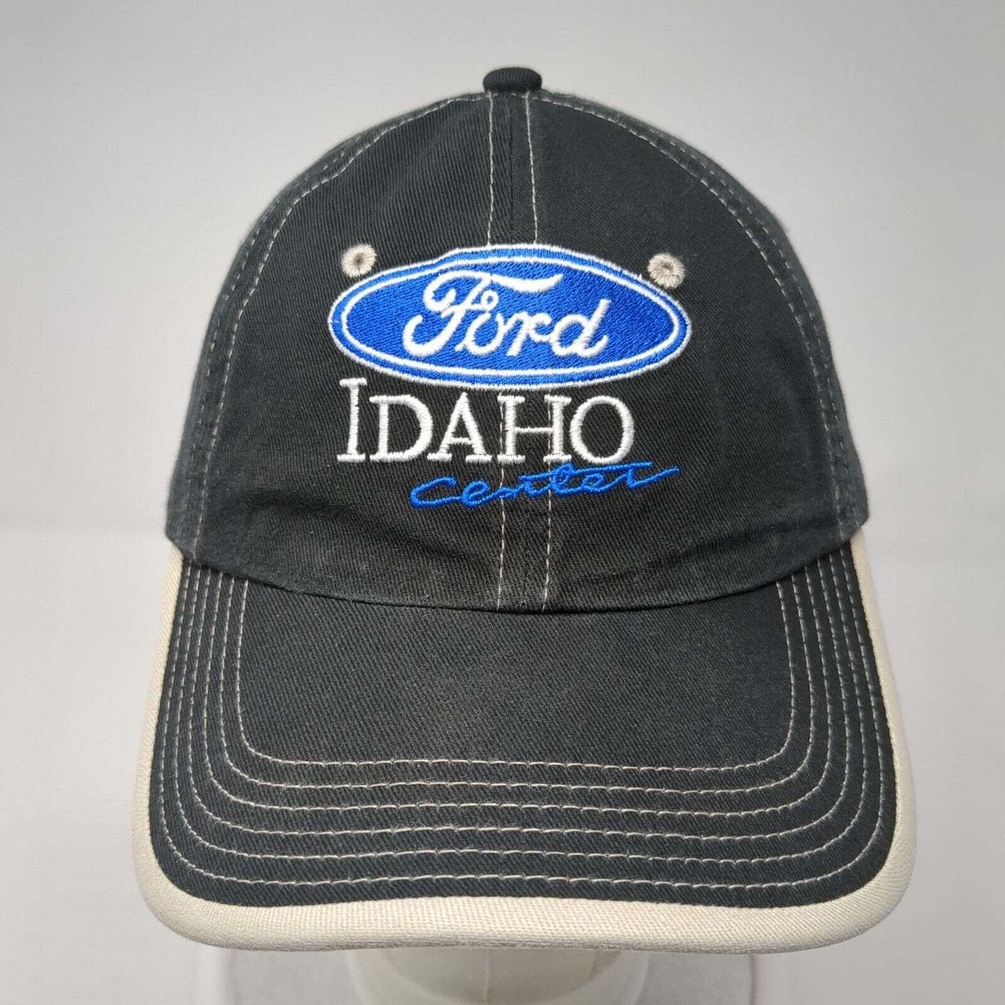 Ford Idaho Center Strapback Hat Black OS Adjustable Embroidered Port Authority