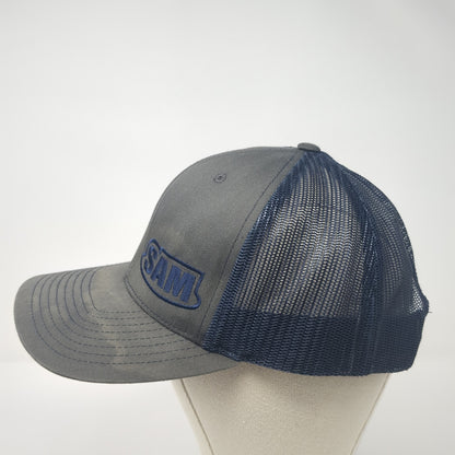 SAM Snapback Trucker Hat Multicolor One Size Mesh Back Richardson