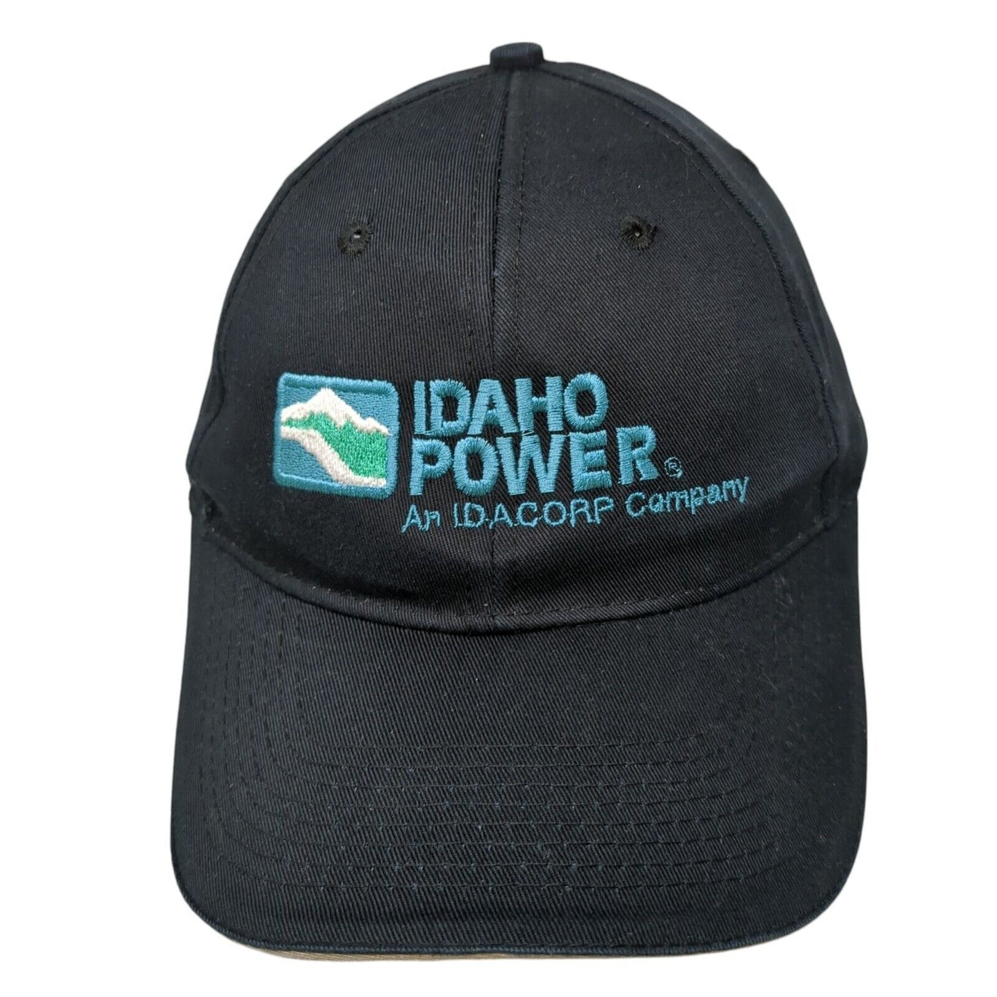 Idaho Power An IDACORP Company Strapback Hat Black OS Adjustable Port & Company