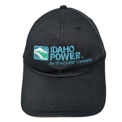 Idaho Power An IDACORP Company Strapback Hat Black OS Adjustable Port & Company
