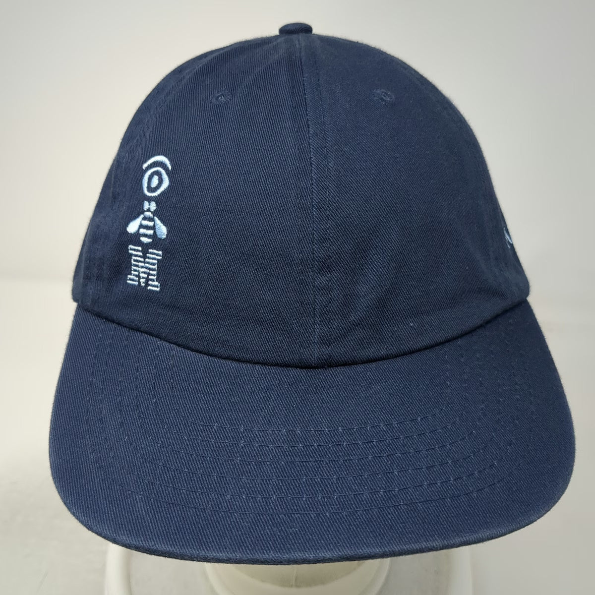 Quake City Caps IBM Consulting Eye Bee M Rebus Hat Baseball Cap Blue One Size