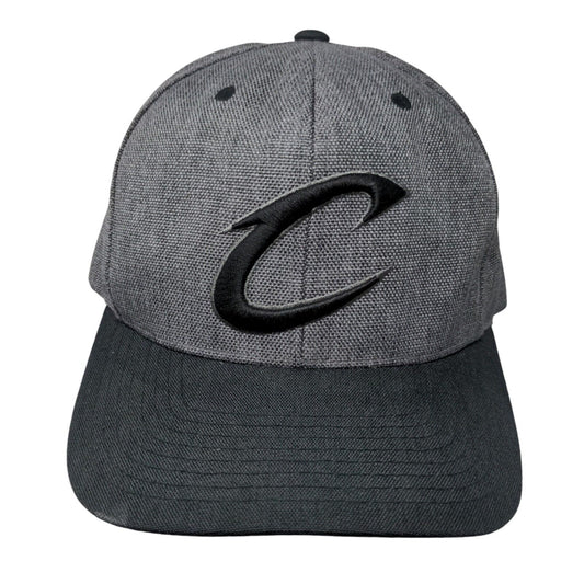 NBA Cleveland Cavaliers Snapback Hat Gray One Size Colorblock Mitchell & Ness