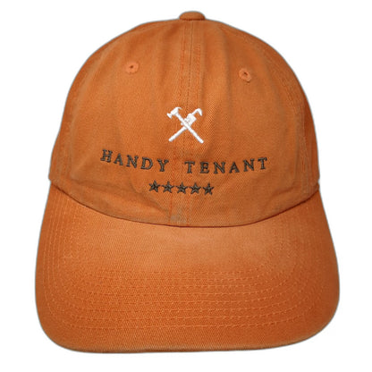 Port Authority Baseball Cap Orange One Size Strapback Handy Tenant Hammer Hat