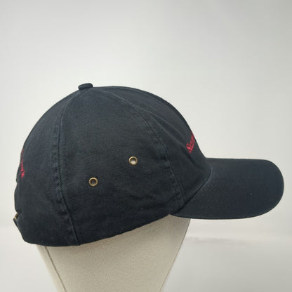 Baseball Cap Black One Size Secured Capital Corp Slideback Los Angeles Tokyo Hat