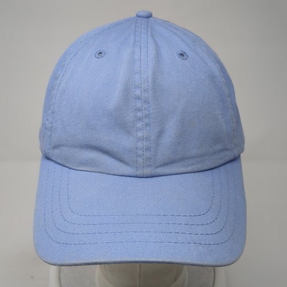 Sope Creek Slideback Hat Blue One Size Adjustable Solid 6 Panel Blank