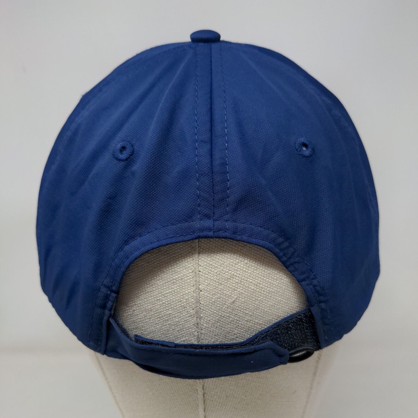 Grand Haven Golf Club Strapback Hat Blue Mid Fit Ahead Performance