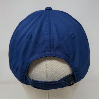 Grand Haven Golf Club Strapback Hat Blue Mid Fit Ahead Performance