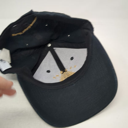 Disney Epcot World Showcase Norway Viking Black Baseball Cap One Size Cotton Hat