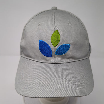 Madison Health Snapback Hat Gray One Size Adjustable Embroidered 6 Panel