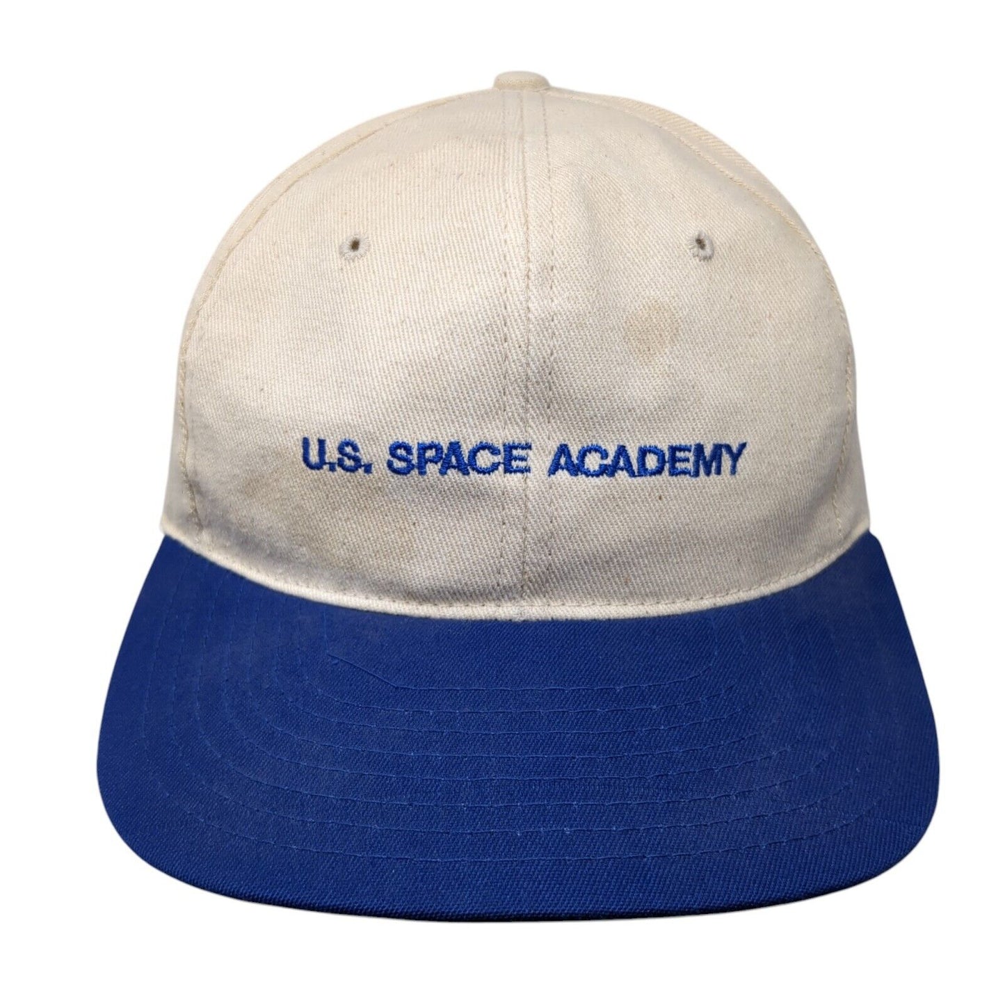US Space Academy Snapback Hat Multicolor One Size Adjustable Embroidered 6 Panel
