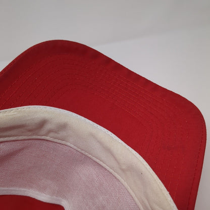 Assembly Station X Snapback Rope Hat Red One Size Adjustable Cobra