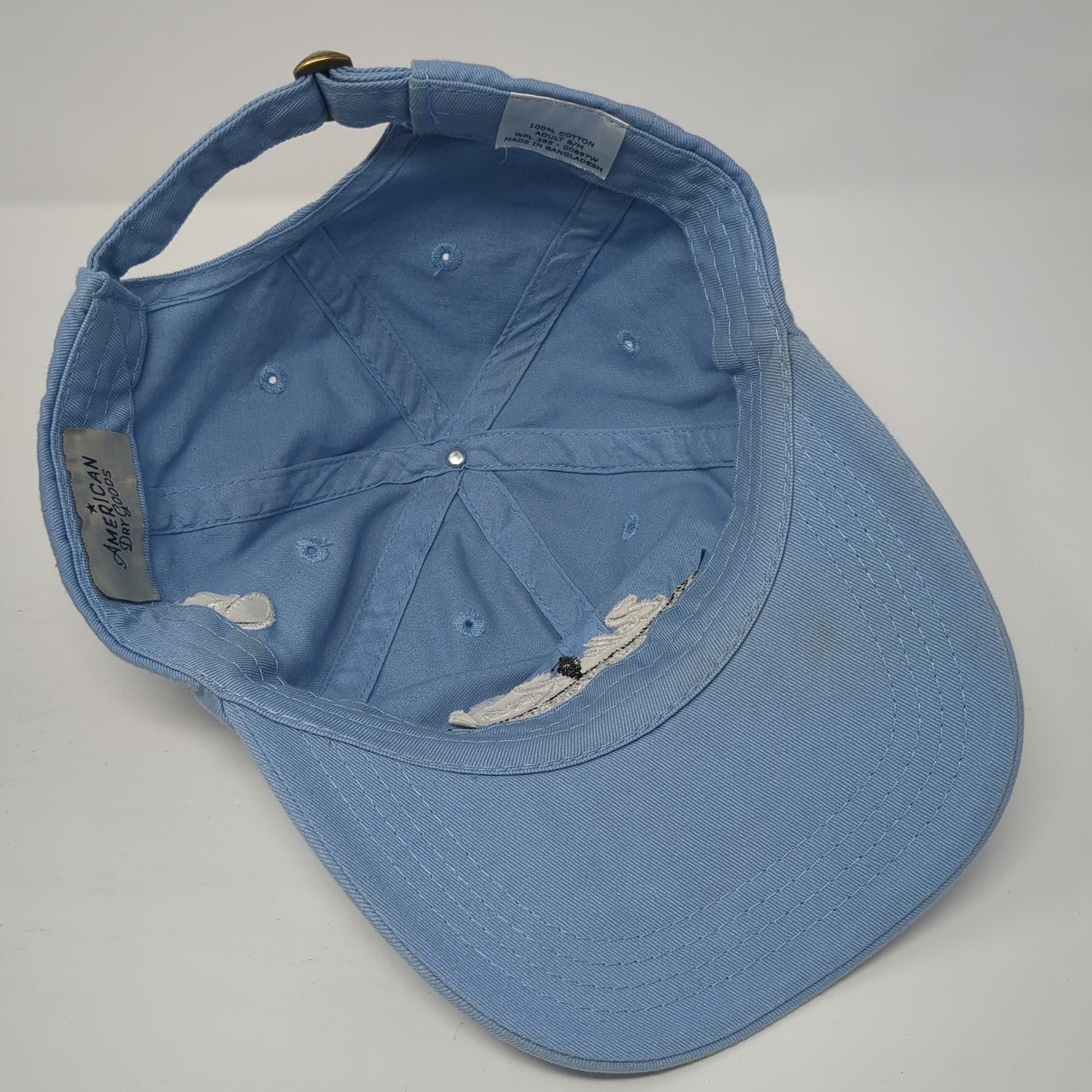 Bella Rosa Golf Course Slideback Baseball Cap Blue Medium American Dry Goods