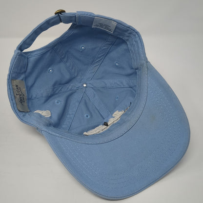 Bella Rosa Golf Course Slideback Baseball Cap Blue Medium American Dry Goods