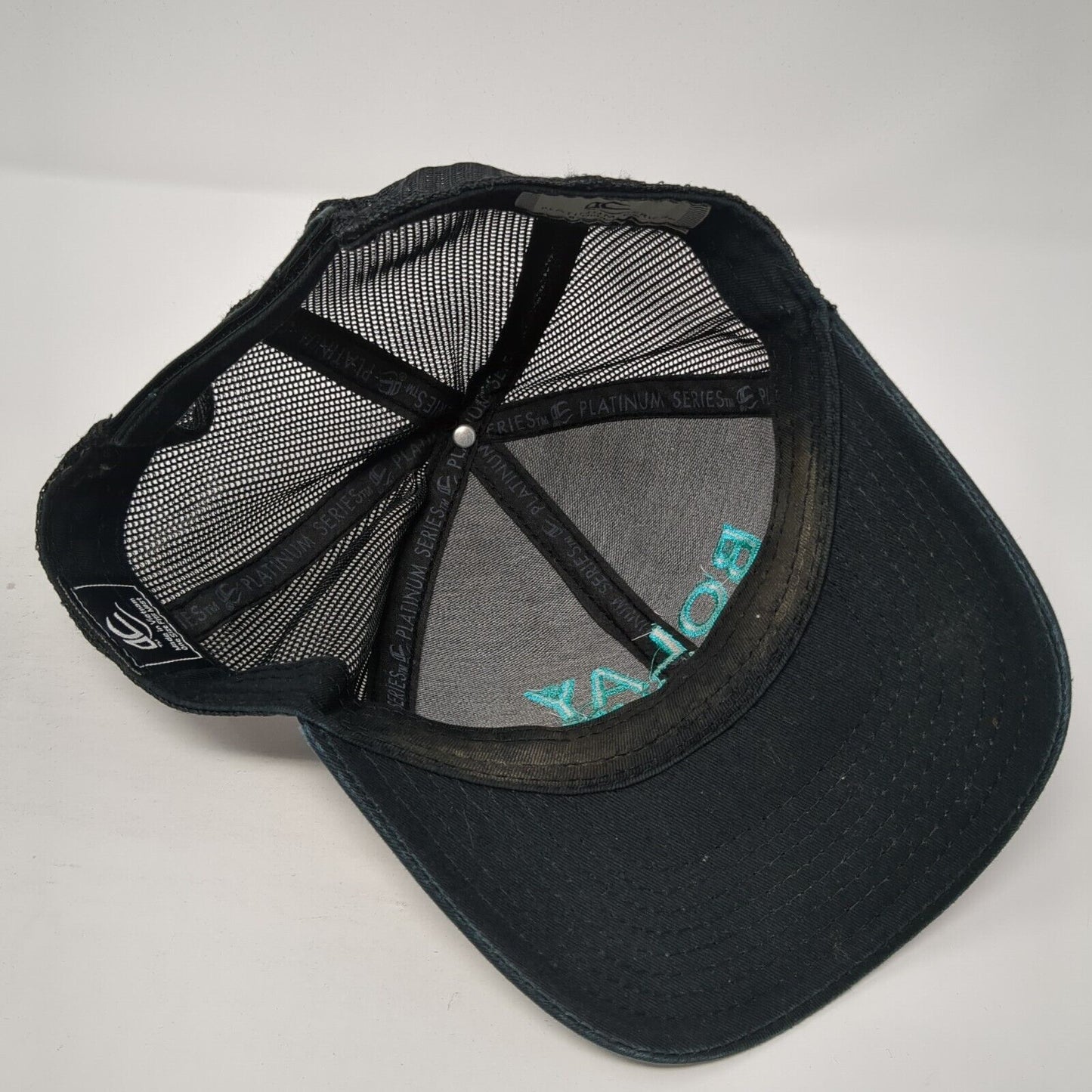 Bolay So Fresh So BoldStrapback Trucker Hat Black One Size Adjustable Mesh Back