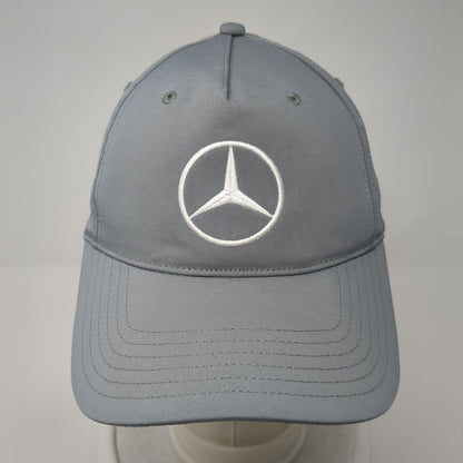 Mercedes-Benz Puma Golf Slideback Hat Gray One Size Adjustable Solid