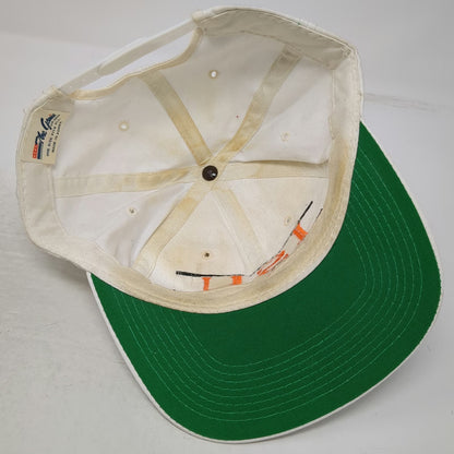 Idaho State Bengals NCAA The Game Snapback Hat White One Size Green Underbill