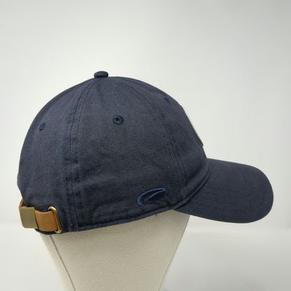 Pukka Baseball Cap Blue OS Leather Slideback Golf Patch Ponte Vedra FL 2025 Hat
