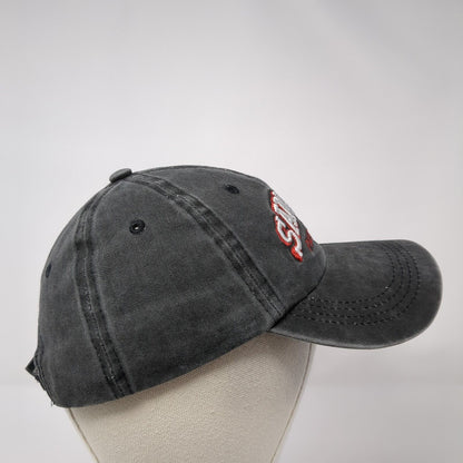 San Juan Puerto Rico Strapback Hat Gray One Size Adjustable Embroidered