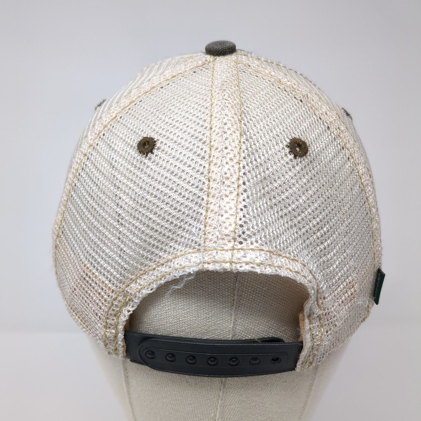 IdaPac Snapback Trucker Hat Gray OS Adjustable Embroidered Mesh Back Legacy