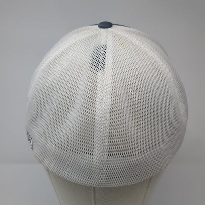 Terra-Gen Fitted Mesh Back Trucker Hat Gray XL Colorblock Richardson