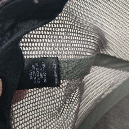 RS Electric Snapback Trucker Hat Black One Size Adjustable Mesh Back Richardson