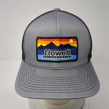 Howell Orthodontics Snapback Trucker Hat Gray OS Mesh Back Pacific Headwear