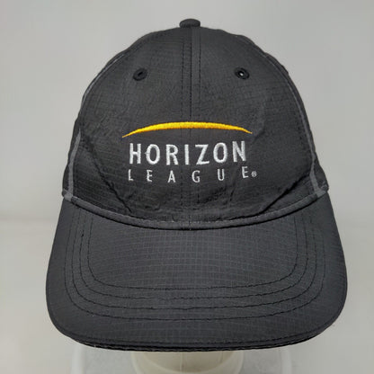 Horizon League Slideback Hat Black One Size Embroidered Cap America Golf