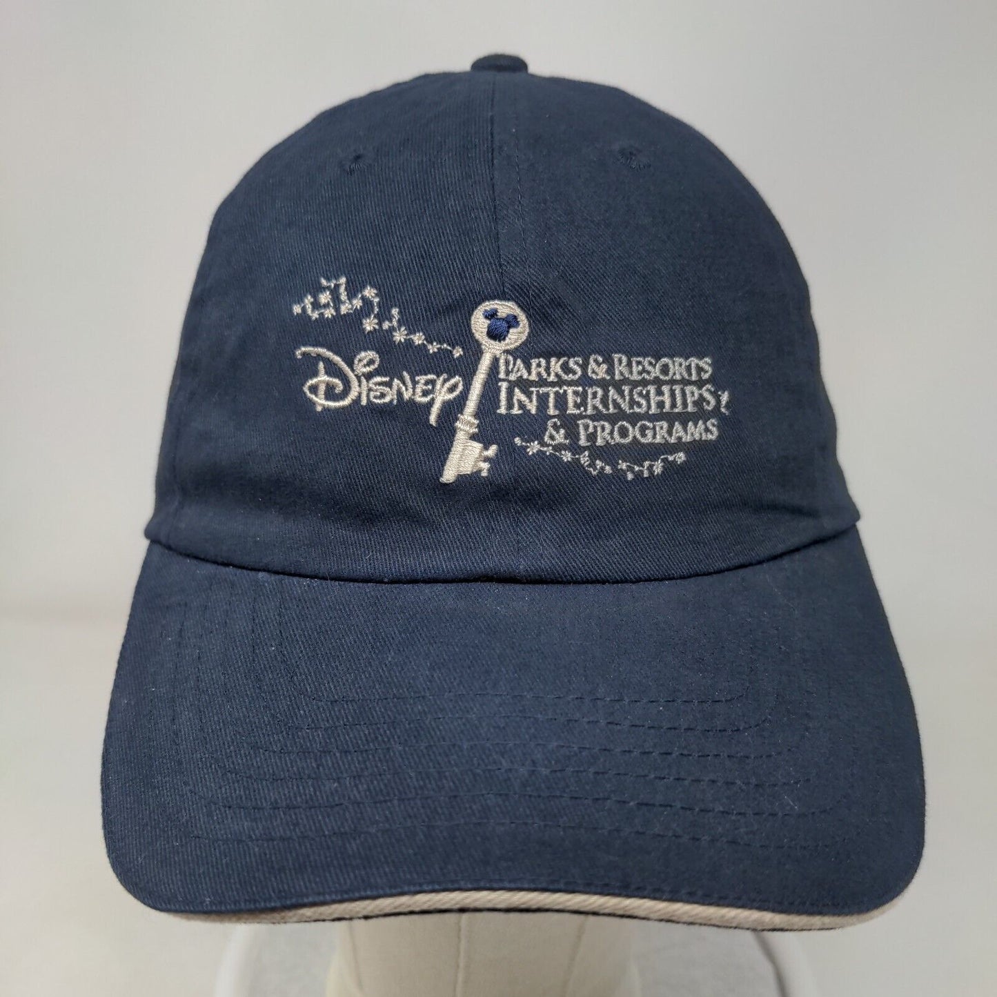 Disney Parks & Resort Internships & Programs Slideback Hat Blue One Size BIG X