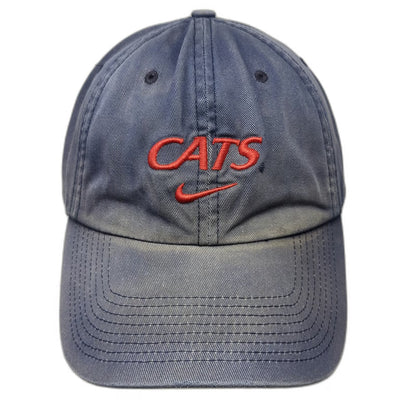 Arizona Wildcats NCAA Nike Blue One Size Cap Hat Embroidered Swoosh Slideback