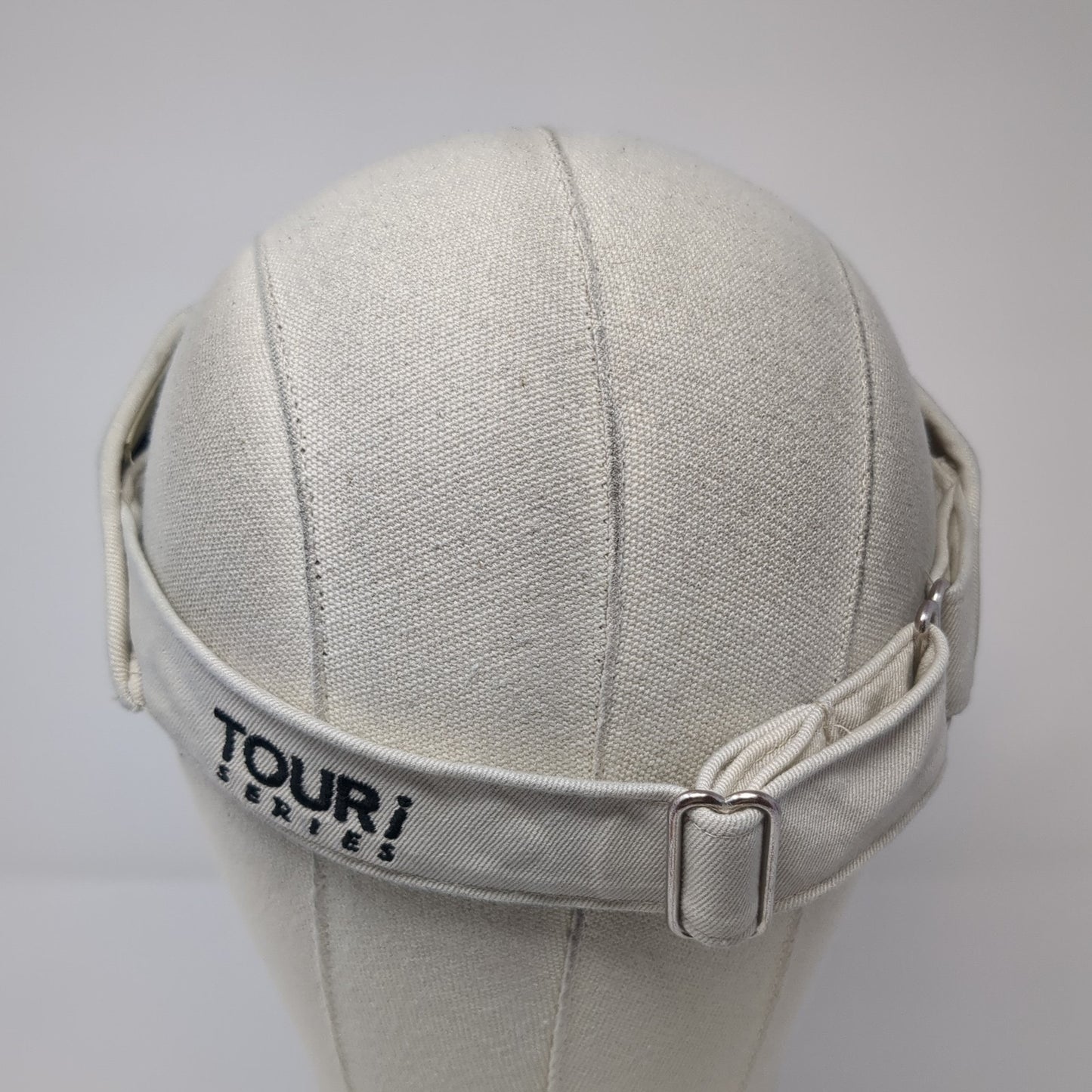 Callaway Tour i Series Sun Visor Hat Beige One Size Adjustable Embroidered