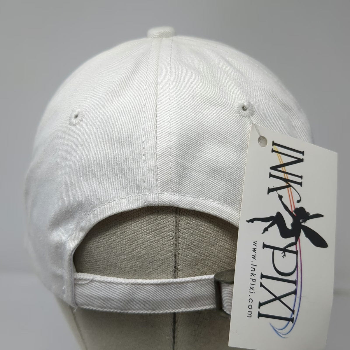 Sportsman Baseball Cap White One Size Sutherland Country Club Golf Hat Slideback