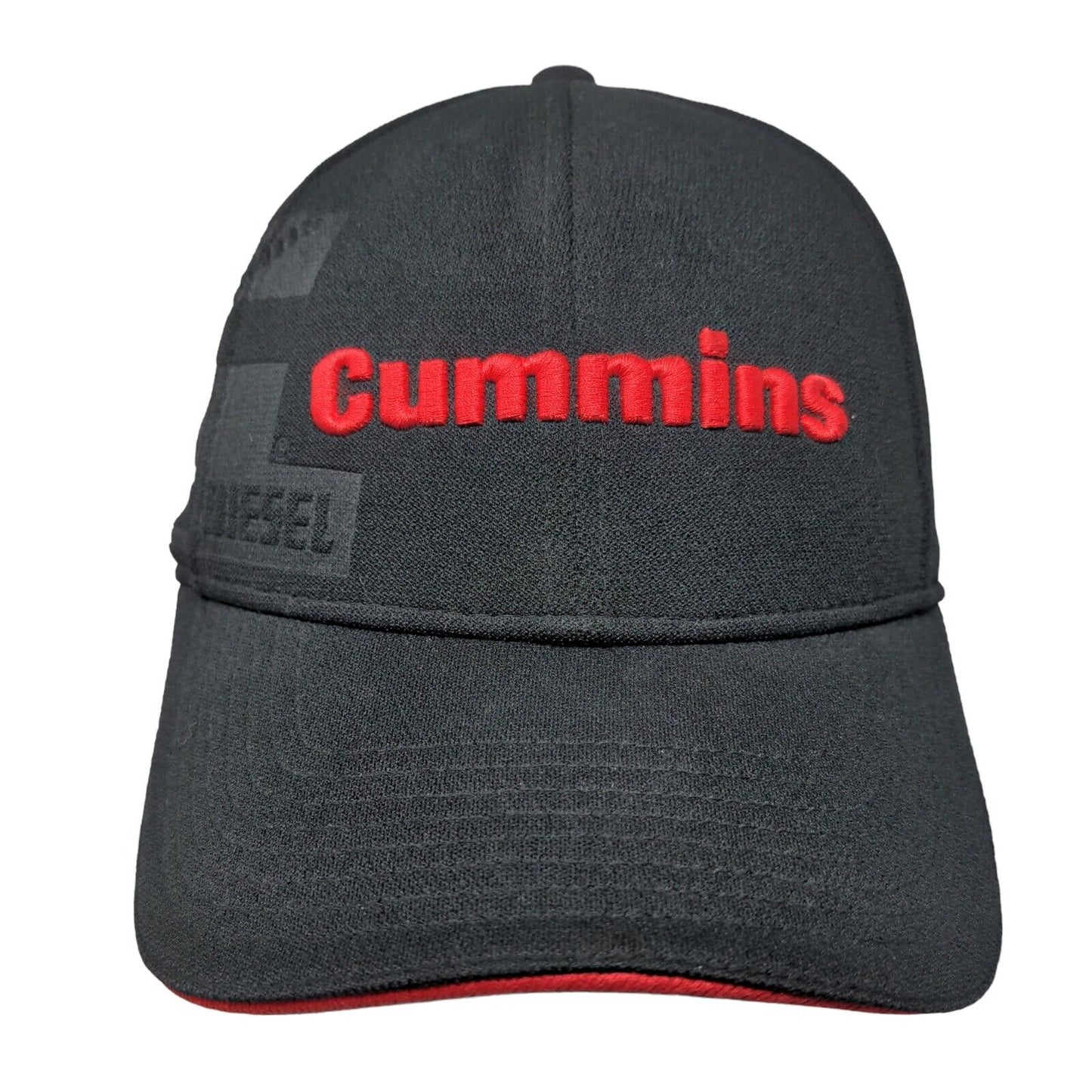 Cummins Turbo Diesel Strapback Hat Black OSFM Adjustable Embroidered 6 Panel