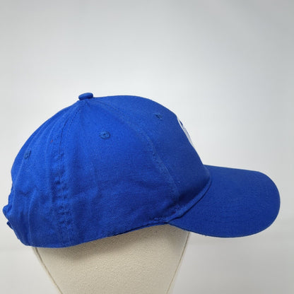 Protime Sports Strapback Hat Blue One Size Adjustable Embroidered Logo