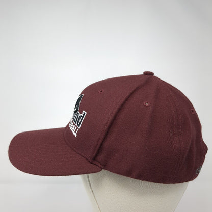 Puget Sound Volleyball Loggers Strapback Hat Red M/L Adjustable Richardson