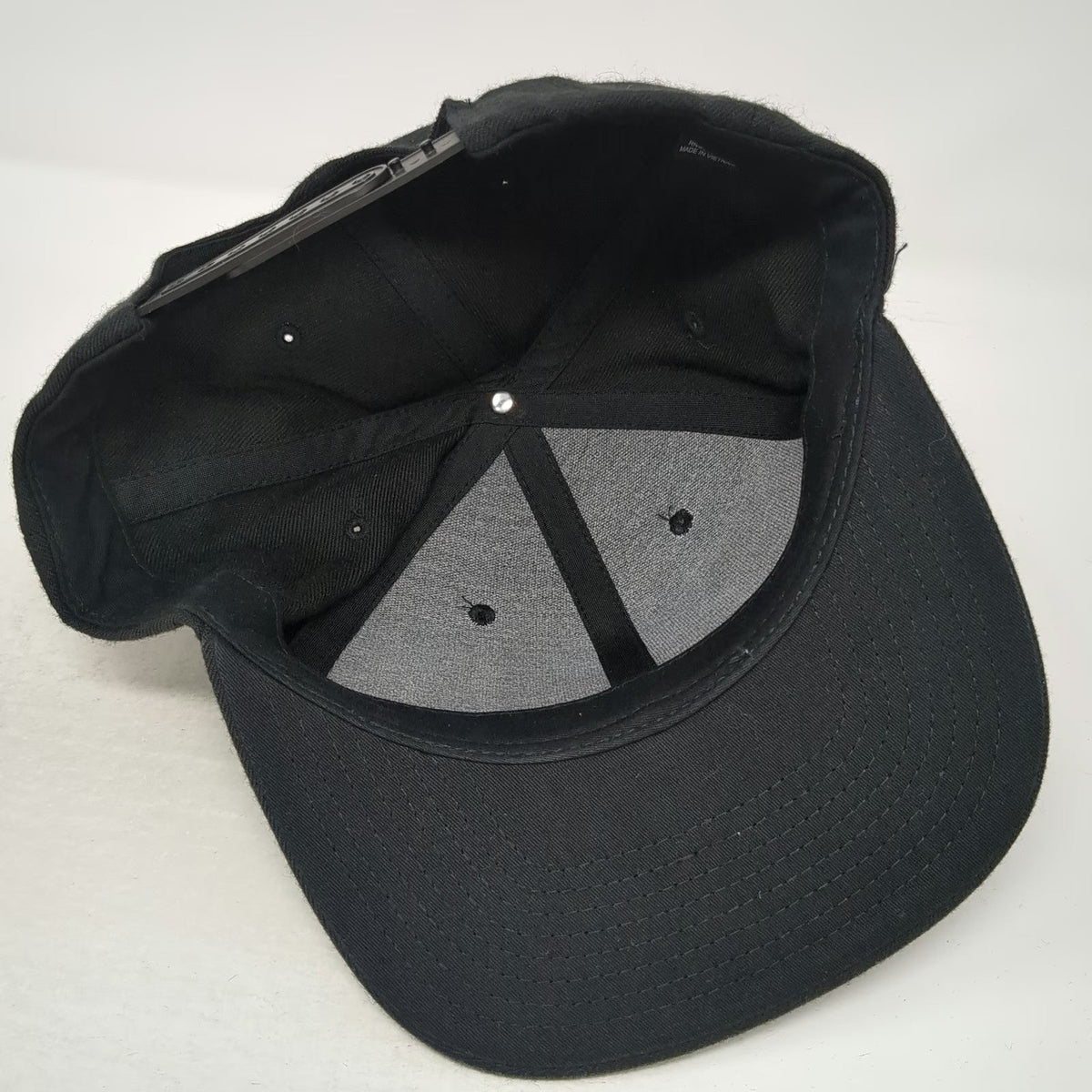 Duck Dive Snapback Hat Black One Size Palm Tree Pacific Beach Ca Acrylic Wool