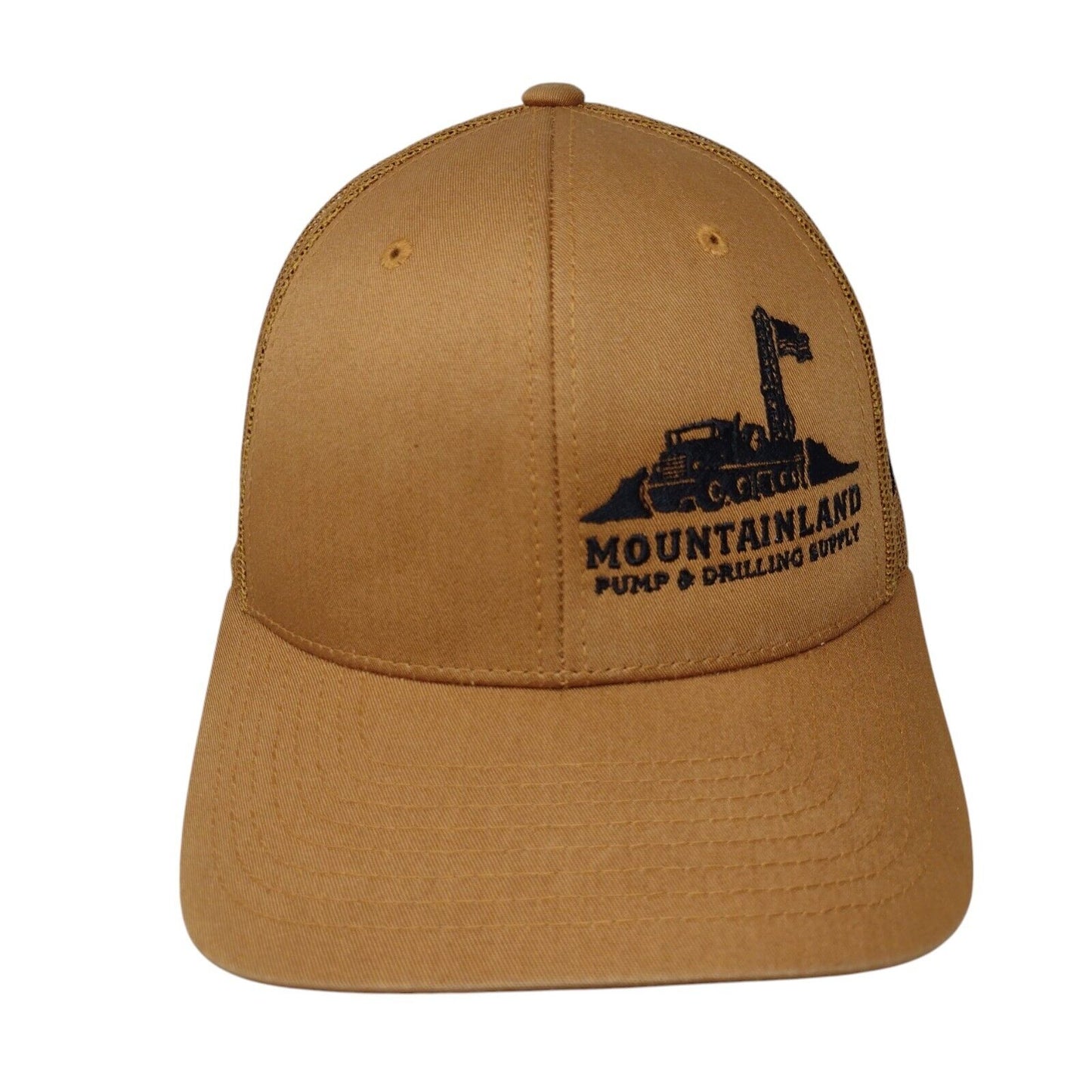 Mountainland Pump & Drilling Supply Pentairl Trucker Hat Brown One Size Yupoong