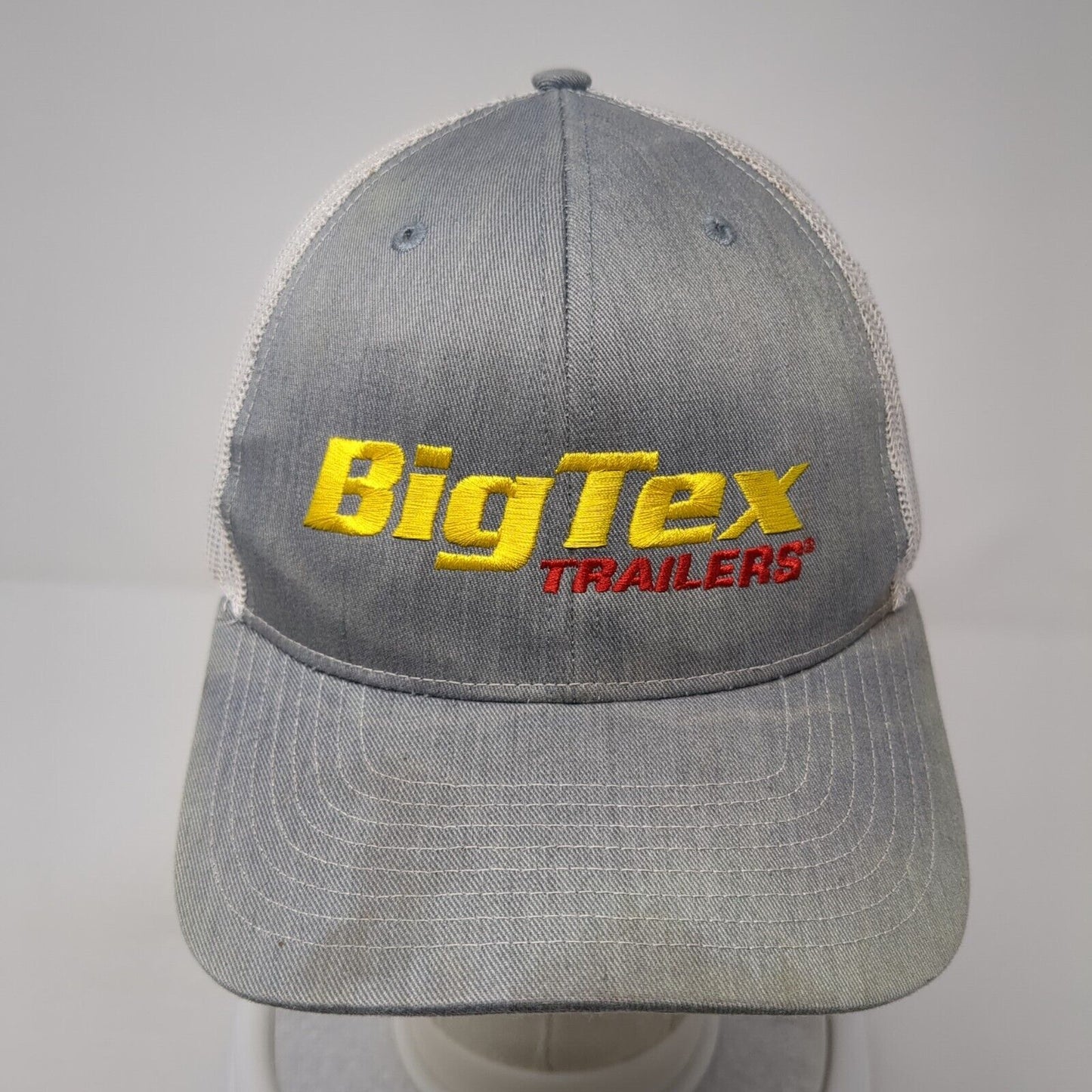 Big Tex Trailers Snapback Trucker Hat Gray One Size Mesh Back Richardson