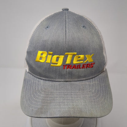 Big Tex Trailers Snapback Trucker Hat Gray One Size Mesh Back Richardson