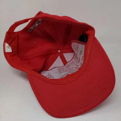 Lightwear Men's Snapback Hat Red Embroidered IU Hoosiers Logo Light Up Works!