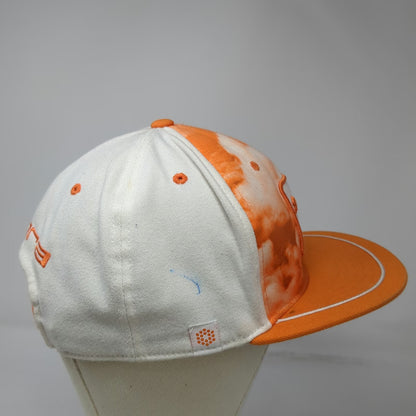 Puma Snapback Hat Orange One Size Tie Dye Cobra Golf Logo Patch Piping Flexfit