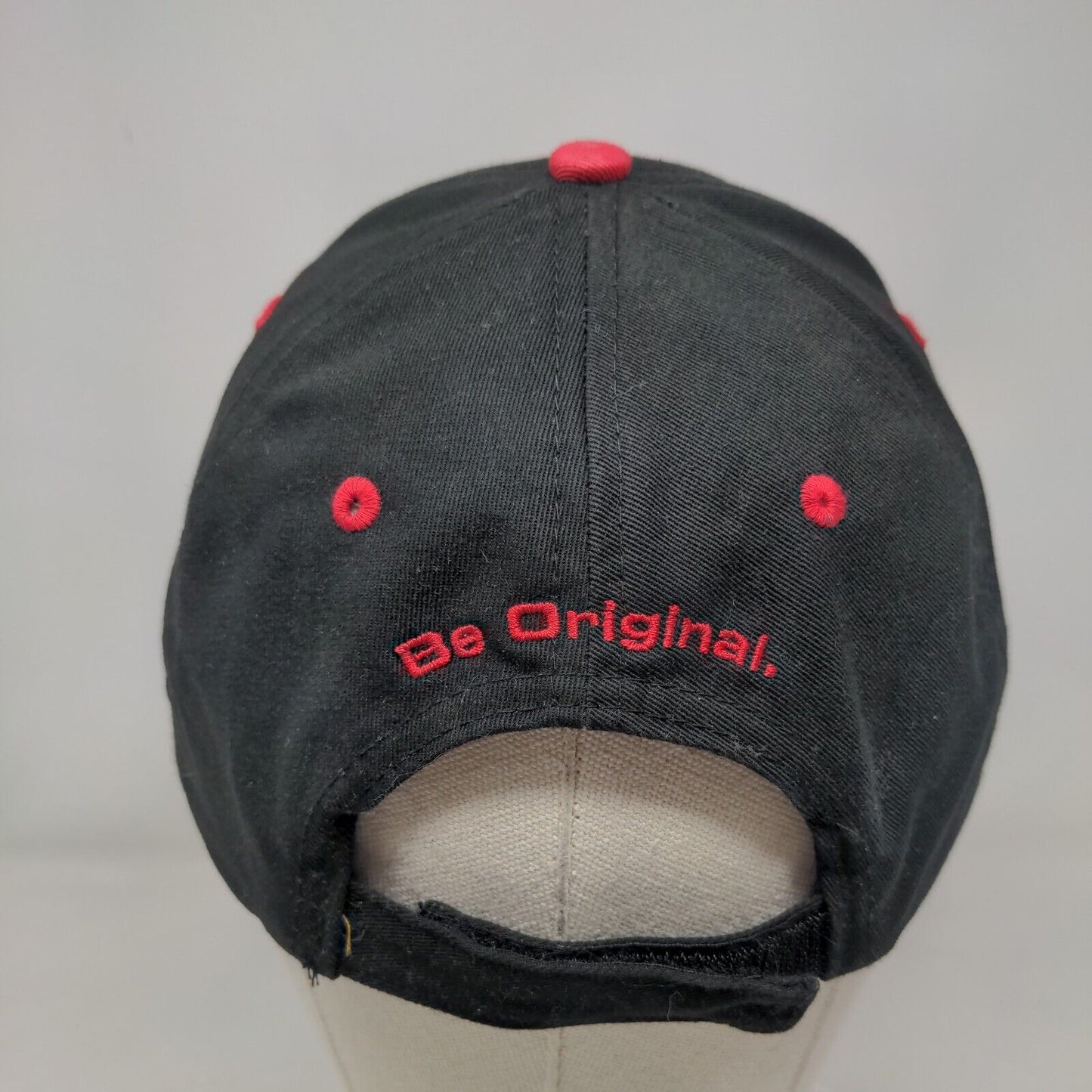 Rocky Mountain Section Strapback Hat Black One Size Be Original Pukka