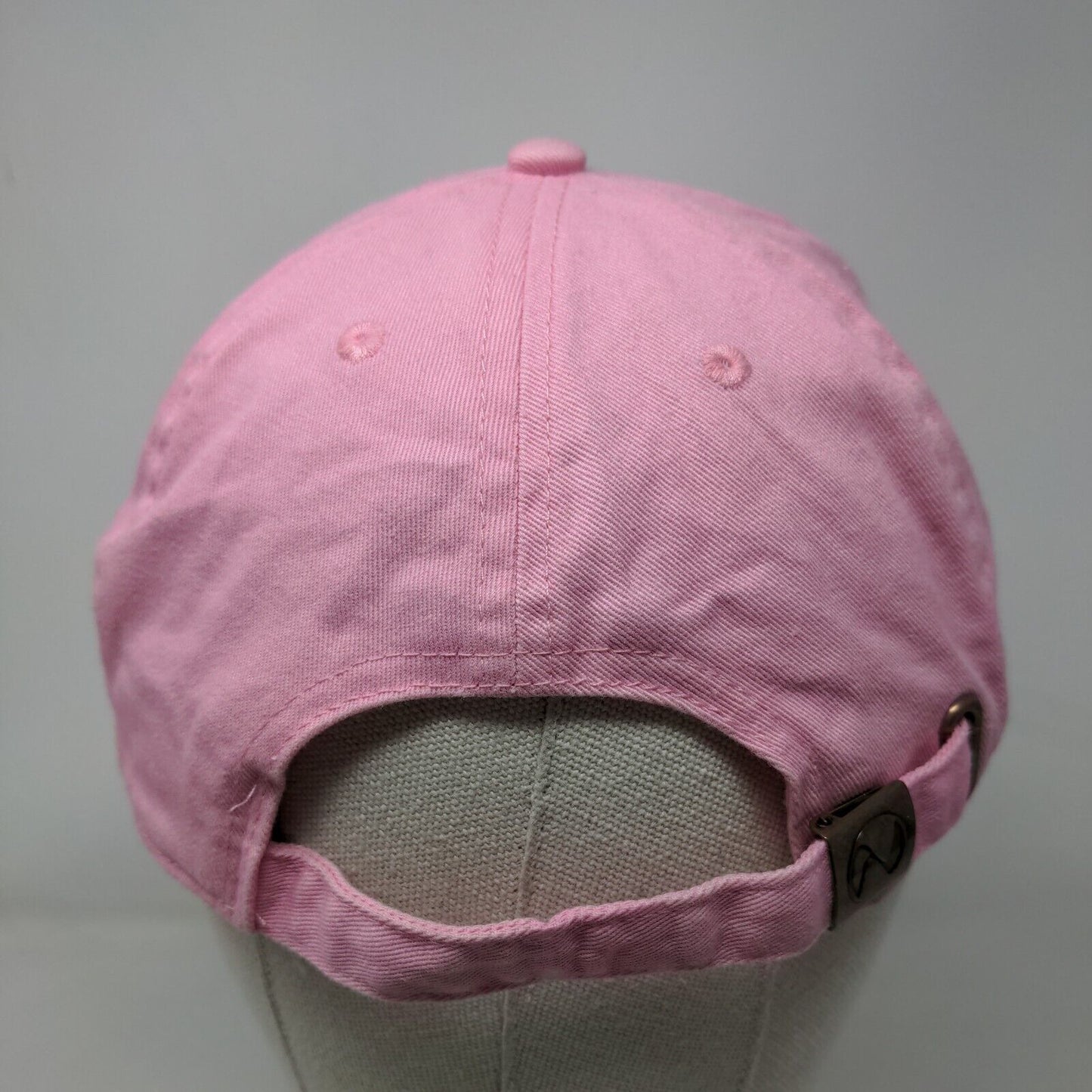 Sea Isle City New Jersey Est 1882 Slideback Hat Pink OSFA Adjustable Embroidered